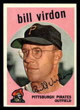 1959 Topps #190 Bill Virdon Near Mint ID: 466883 1959 Topps #190 Bill Virdon Near Mint ID: 466883