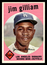 1959 Topps #306 Jim Gilliam Ex-Mint ID: 467057 1959 Topps #306 Jim Gilliam Ex-Mint ID: 467057