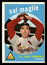 1959 Topps #309 Sal Maglie Excellent+ ID: 467065 1959 Topps #309 Sal Maglie Excellent+ ID: 467065