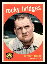 1959 Topps #318 Rocky Bridges Near Mint 1959 Topps #318 Rocky Bridges Near Mint