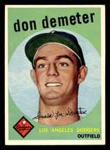 1959 Topps #324 Don Demeter Excellent+ ID: 467089 1959 Topps #324 Don Demeter Excellent+ ID: 467089