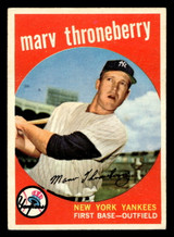 1959 Topps #326 Marv Throneberry Excellent+ ID: 467097 1959 Topps #326 Marv Throneberry Excellent+ ID: 467097