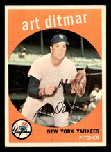 1959 Topps #374 Art Ditmar Ex-Mint ID: 467147 1959 Topps #374 Art Ditmar Ex-Mint ID: 467147