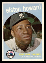 1959 Topps #395 Elston Howard UER Excellent+ ID: 467163 1959 Topps #395 Elston Howard UER Excellent+ ID: 467163