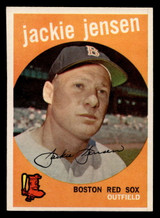 1959 Topps #400 Jackie Jensen Excellent+ ID: 467165 1959 Topps #400 Jackie Jensen Excellent+ ID: 467165