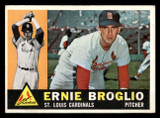 1960 Topps #16 Ernie Broglio Excellent  ID: 467462