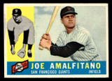 1960 Topps #356 Joe Amalfitano Ex-Mint  ID: 467835