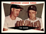 1960 Topps #429 Nellie Fox/Harvey Kuenn American League Kings Very Good  ID: 468000