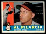 1960 Topps #498 Al Pilarcik Excellent  ID: 468087