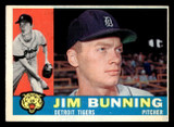 1960 Topps #502 Jim Bunning Excellent+  ID: 468091