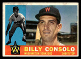 1960 Topps #508 Billy Consolo Very Good  ID: 468101