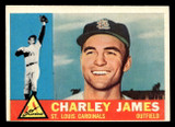 1960 Topps #517 Charlie James Very Good RC Rookie  ID: 468133