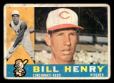 1960 Topps #524 Bill Henry Poor 