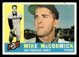 1960 Topps #530 Mike McCormick VG-EX  ID: 468169