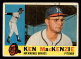 1960 Topps #534 Ken MacKenzie G-VG RC Rookie 