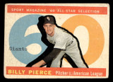 1960 Topps #571 Billy Pierce AS Poor 1960 Topps #571 Billy Pierce AS Poor