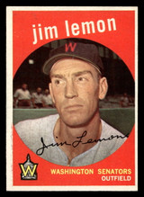 1959 Topps #215 Jim Lemon Near Mint 1959 Topps #215 Jim Lemon Near Mint