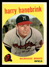 1959 Topps #322 Harry Hanebrink Excellent+ Traded ID: 468389 1959 Topps #322 Harry Hanebrink Excellent+ Traded ID: 468389