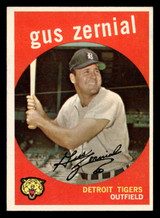 1959 Topps #409 Gus Zernial Excellent+ ID: 468434 1959 Topps #409 Gus Zernial Excellent+ ID: 468434