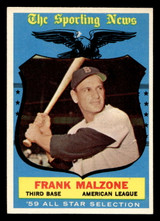 1959 Topps #558 Frank Malzone AS Ex-Mint  ID: 468519