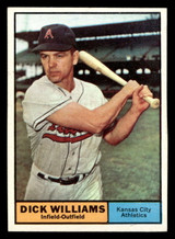 1961 Topps #8 Dick Williams Excellent+ ID: 468544 1961 Topps #8 Dick Williams Excellent+ ID: 468544