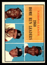 1961 Topps #43 Banks/Aaron/Mathews/Ken Boyer NL Home Run Leaders Ex-Mint ID: 468612 1961 Topps #43 Banks/Aaron/Mathews/Ken Boyer NL Home Run Leaders Ex-Mint ID: 468612