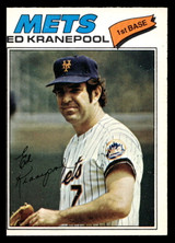 1977 O-Pee-Chee #60 Ed Kranepool Ex-Mint OPC 1977 O-Pee-Chee #60 Ed Kranepool Ex-Mint OPC