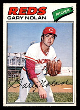 1977 O-Pee-Chee #70 Gary Nolan Near Mint+ OPC 1977 O-Pee-Chee #70 Gary Nolan Near Mint+ OPC