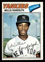 1977 O-Pee-Chee #110 Willie Randolph Near Mint OPC 1977 O-Pee-Chee #110 Willie Randolph Near Mint OPC