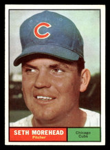 1961 Topps #107 Seth Morehead Excellent+ ID: 469361 1961 Topps #107 Seth Morehead Excellent+ ID: 469361