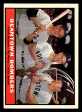 1961 Topps #173 Frank Malzone/Vic Wertz/Jackie Jensen Beantown Bombers Ex-Mint  ID: 469454