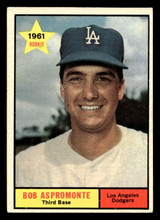 1961 Topps #396 Bob Aspromonte Excellent 1961 Topps #396 Bob Aspromonte Excellent