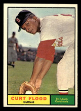 1961 Topps #438 Curt Flood Near Mint ID: 469989 1961 Topps #438 Curt Flood Near Mint ID: 469989