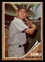 1962 Topps #3 Pete Runnels Ex-Mint ID: 470189 1962 Topps #3 Pete Runnels Ex-Mint ID: 470189
