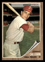 1962 Topps #17 Johnny Callison Excellent+ ID: 470208 1962 Topps #17 Johnny Callison Excellent+ ID: 470208