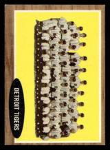 1962 Topps #24 Tigers Team Very Good ID: 470214 1962 Topps #24 Tigers Team Very Good ID: 470214