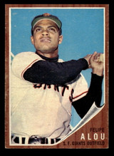 1962 Topps #133 Felipe Alou Excellent+ ID: 470297 1962 Topps #133 Felipe Alou Excellent+ ID: 470297