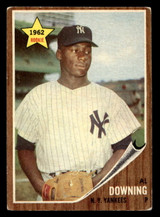 1962 Topps #219 Al Downing Very Good RC Rookie 