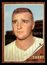 1962 Topps #221 Bill Short Excellent+ ID: 470435 1962 Topps #221 Bill Short Excellent+ ID: 470435