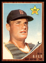1962 Topps #244 Don Gile Excellent 1962 Topps #244 Don Gile Excellent