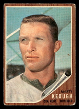 1962 Topps #258 Marty Keough Good 1962 Topps #258 Marty Keough Good