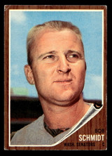 1962 Topps #262 Bob Schmidt Very Good 1962 Topps #262 Bob Schmidt Very Good