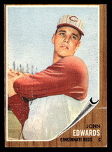 1962 Topps #302 Johnny Edwards Excellent RC Rookie 1962 Topps #302 Johnny Edwards Excellent RC Rookie