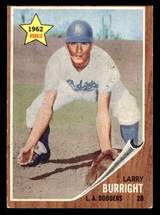 1962 Topps #348 Larry Burright Very Good RC Rookie ID: 470696 1962 Topps #348 Larry Burright Very Good RC Rookie ID: 470696