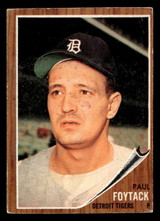 1962 Topps #349 Paul Foytack Very Good ID: 470701 1962 Topps #349 Paul Foytack Very Good ID: 470701