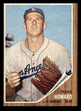 1962 Topps #175 Frank Howard Excellent+ ID: 470802 1962 Topps #175 Frank Howard Excellent+ ID: 470802