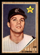 1962 Topps #417 Joe Azcue Ex-Mint RC Rookie ID: 470857 1962 Topps #417 Joe Azcue Ex-Mint RC Rookie ID: 470857