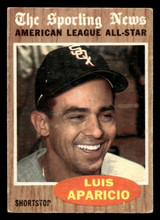 1962 Topps #469 Luis Aparicio AS VG-EX ID: 470961 1962 Topps #469 Luis Aparicio AS VG-EX ID: 470961