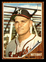 1962 Topps #541 Don Nottebart Excellent SP ID: 471067 1962 Topps #541 Don Nottebart Excellent SP ID: 471067
