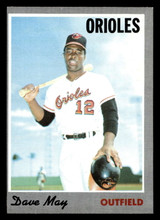 1970 Topps #81 Dave May Near Mint ID: 471254 1970 Topps #81 Dave May Near Mint ID: 471254